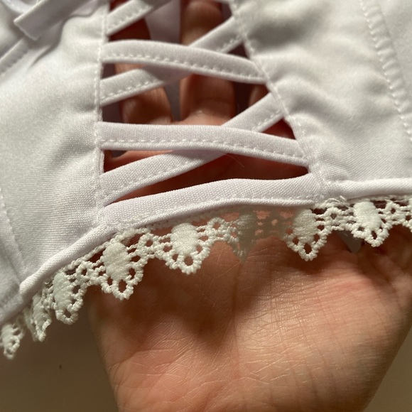 White Bralette Top - Picture 4 of 4